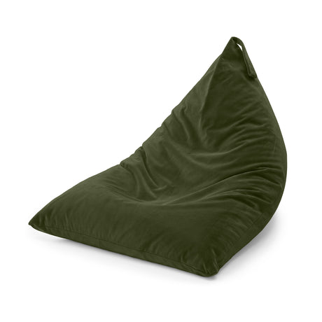 Pufa Pillow XL Velvet Jednokolorowa Ciemnozielony