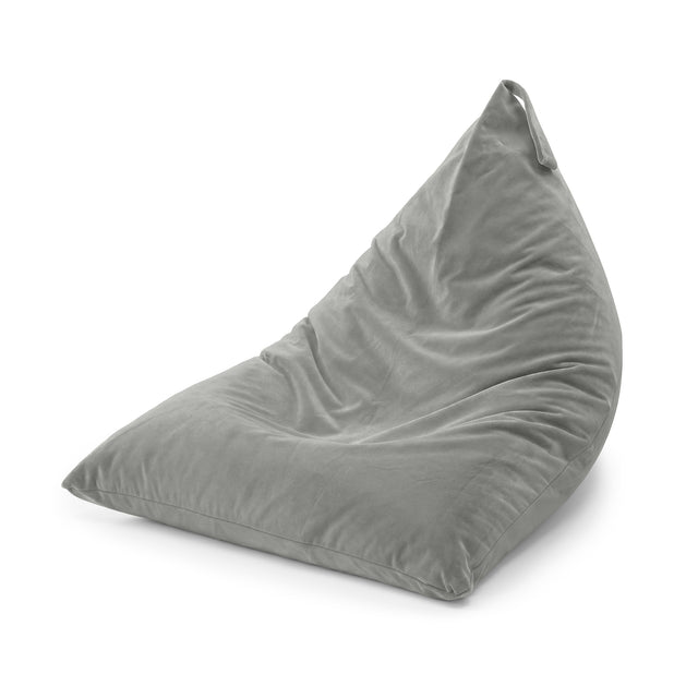 Pufa Pillow XL Velvet Jednokolorowe Szary