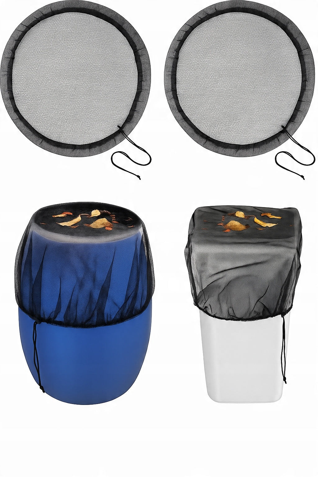 Siatka na zbiornik wody przeciw liściom 100 cm