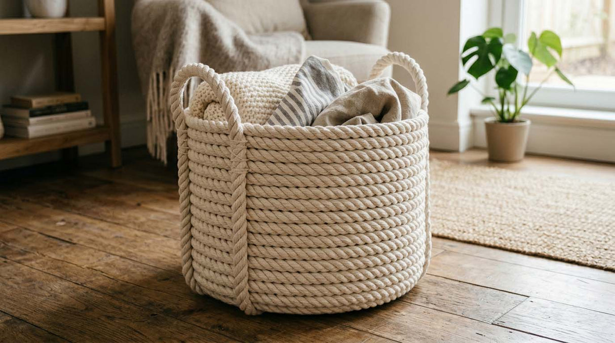 Lina bawełniana SZNUREK 14mm EKO