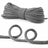 Sznurek bawełniany pleciony 5mm Szary