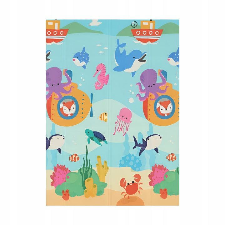 Składana mata edukacyjna XPE 180×120 cm