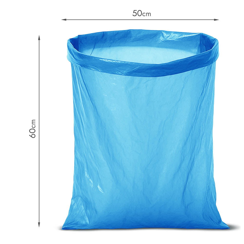 Niebieskie worki na śmieci 35L