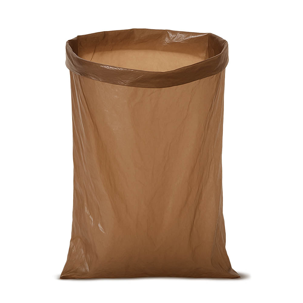 Brązowe worki na śmieci 120 L
