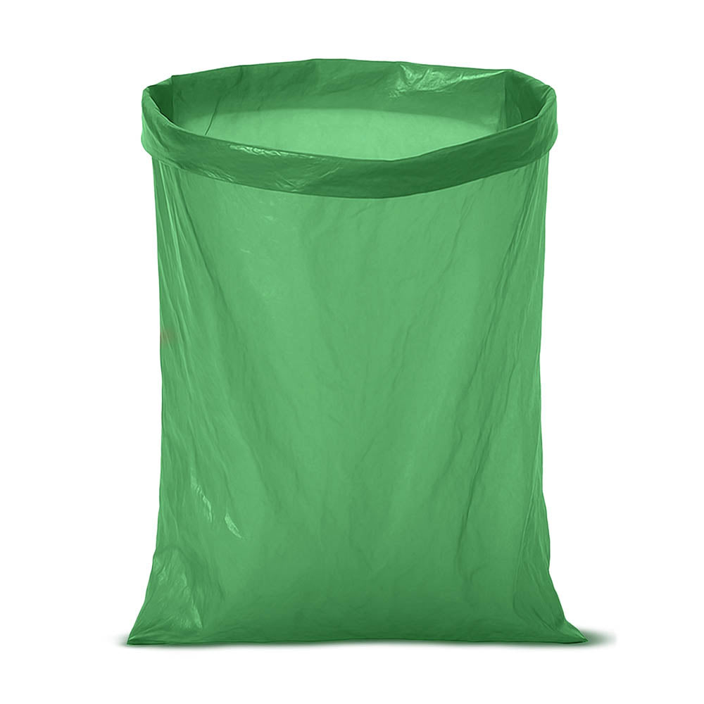 Zielone worki na śmieci z recyklingu 60 L