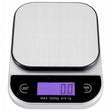 Srebrna elektroniczna waga kuchenna LCD