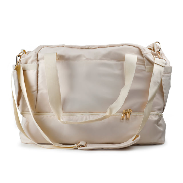 Torba Podróżna Ecru z Kosmetyczką