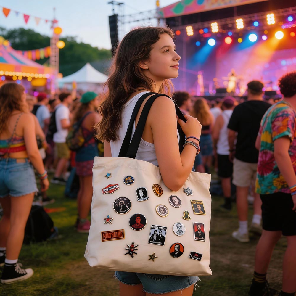 Torba Bawełniana 500x100x400mm Ecru