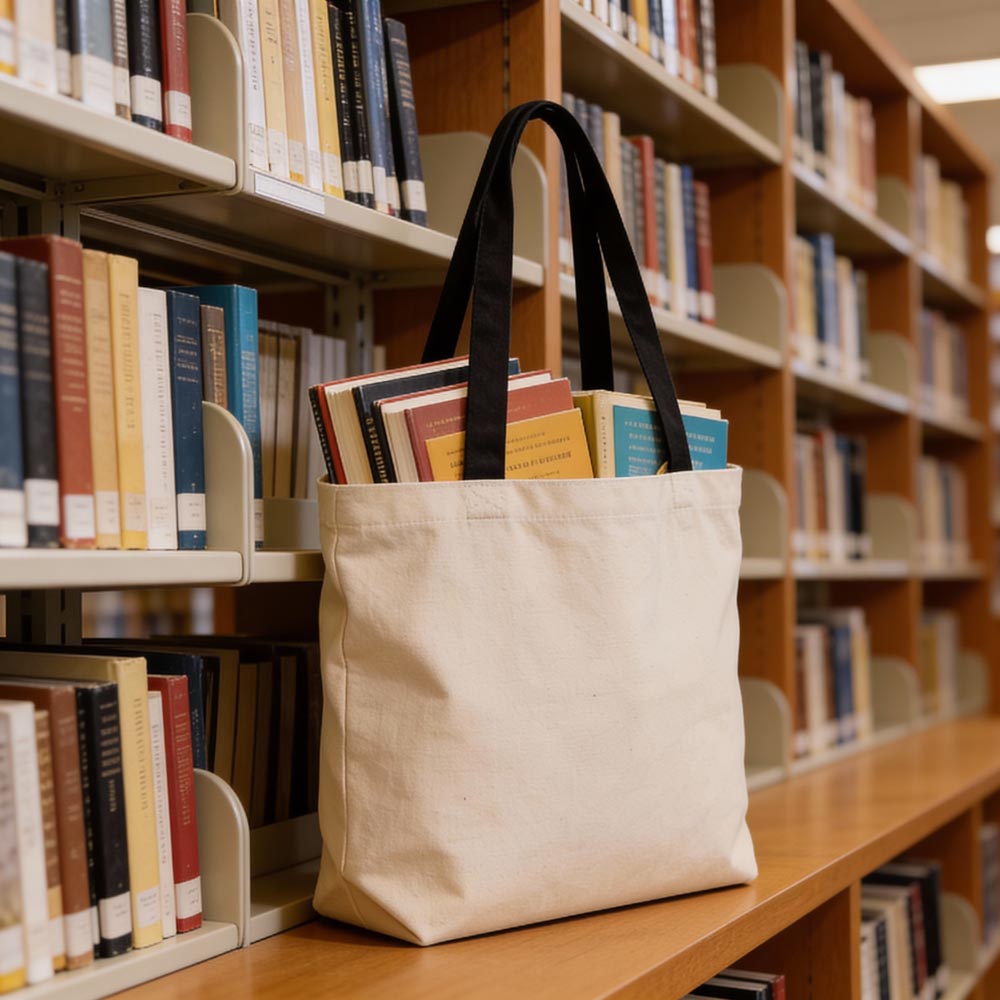 Torba Bawełniana 500x100x400mm Ecru