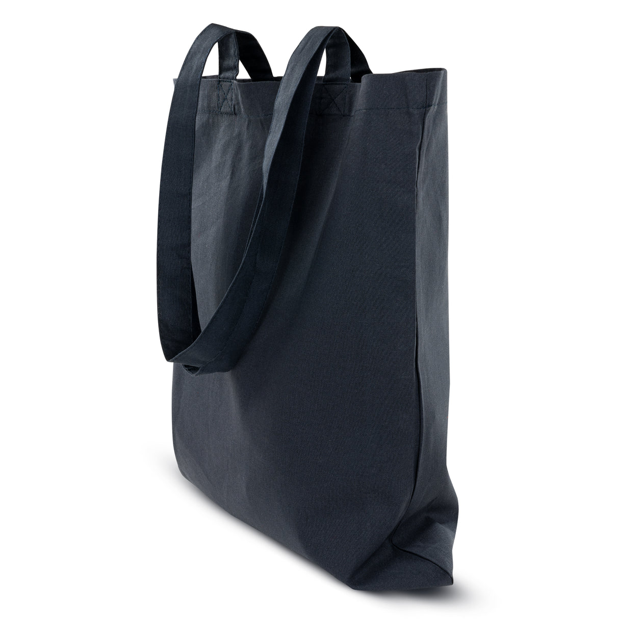 Torba Bawełniana 380x420mm Granatowa Uchwyt: 70cm OUTLET