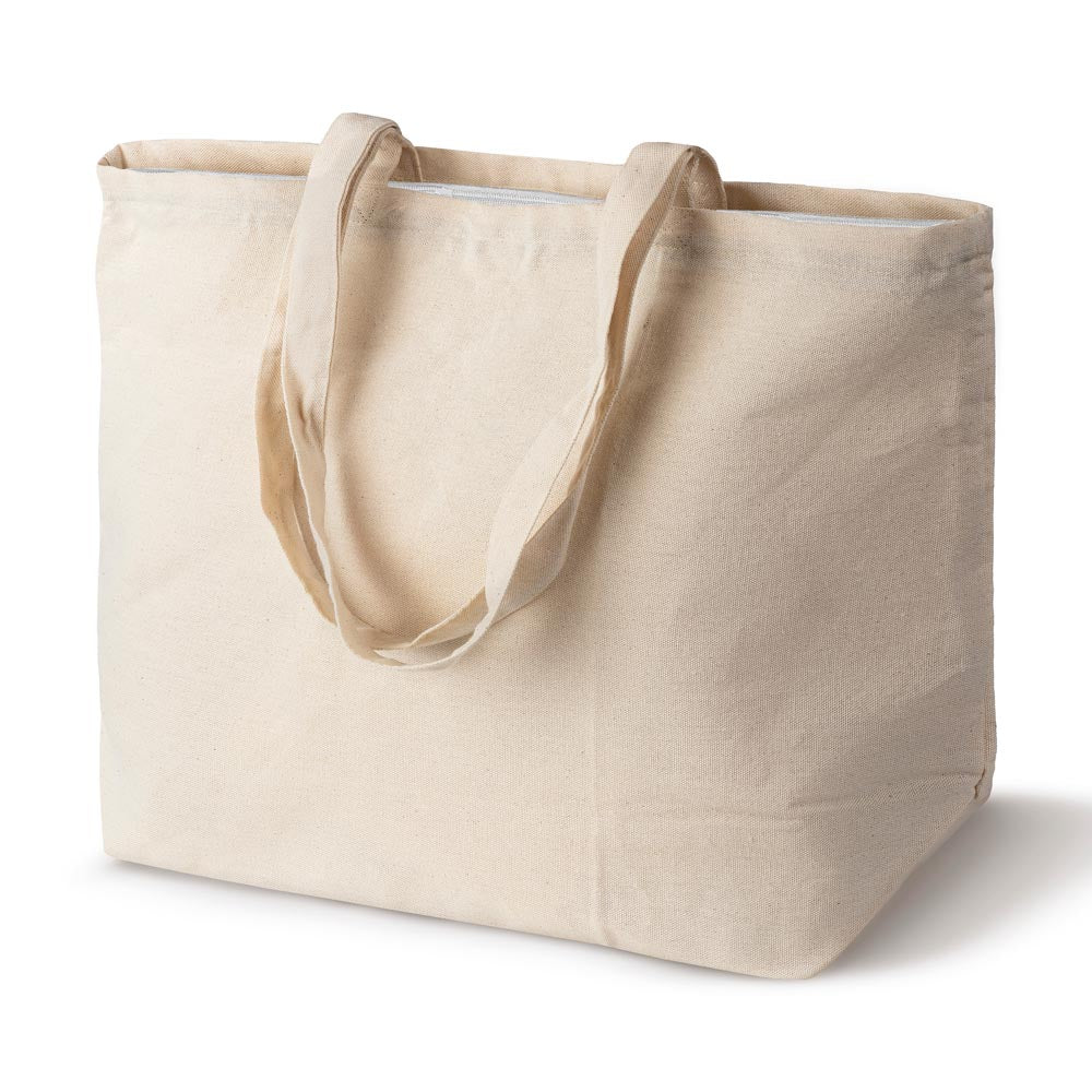 Torba Bawełniana 500x150x370mm Ecru Uchwyt: 70 cm