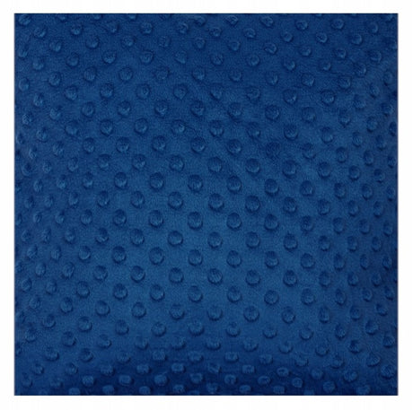 Tkanina Minky NIebieska Ciemny niebieski 1mb