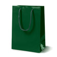 Torba laminowana z uchwytem sznurkowym 170x70x250mm Zielona