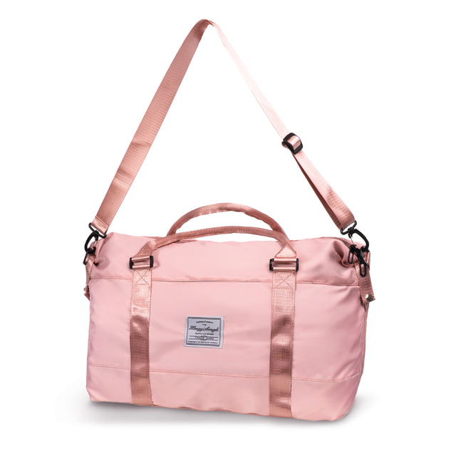 Duża torba podróżna 45 × 14 × 34 cm Różowa