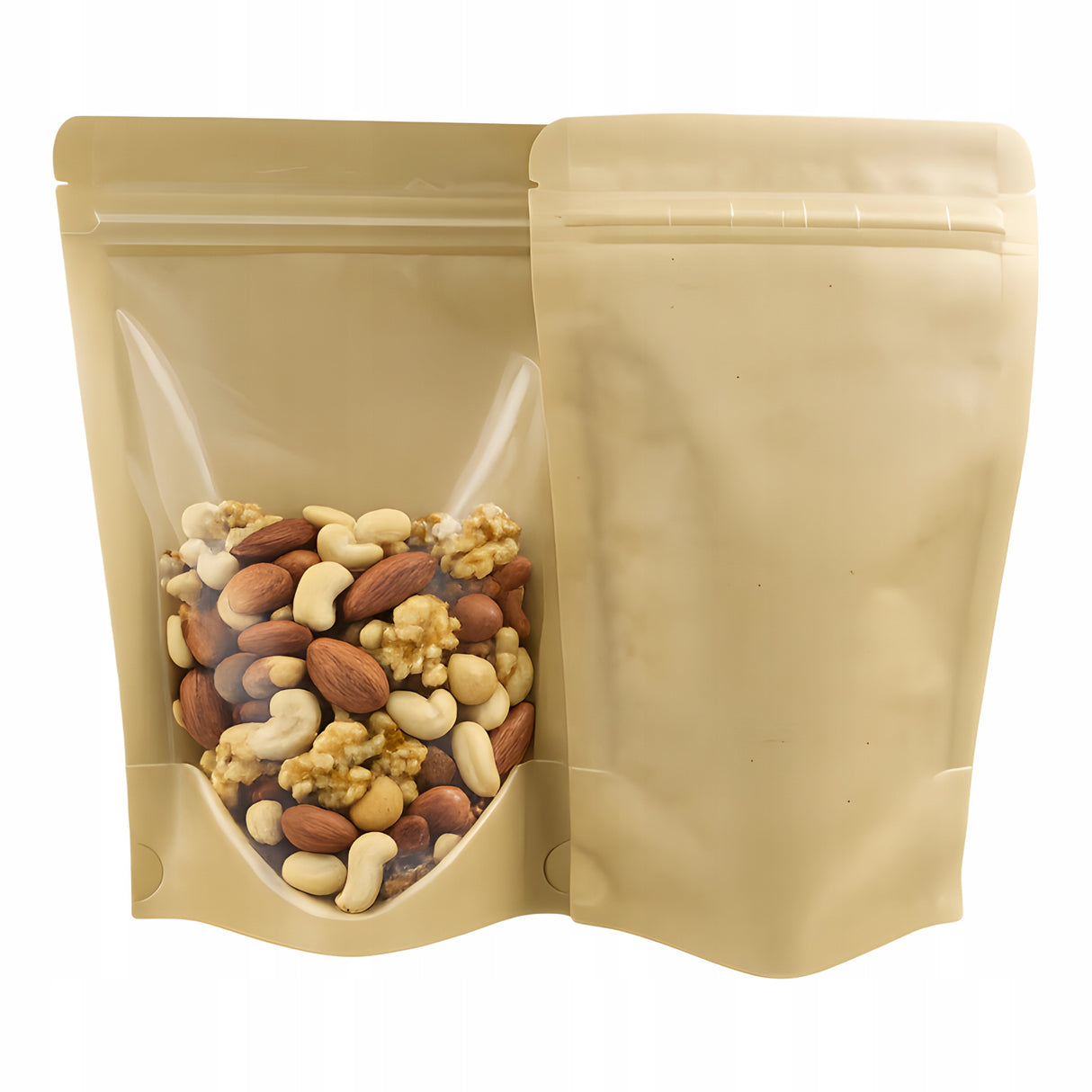 Torebka Papierowa Typu Doypack z Okienkiem