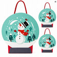 Torba papierowa z uchwytem sznurkowym 270 x 9,5 x 295mm Bałwan 3szt.