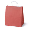 Torba Papierowa z Uchwytem Skręcanym 300x170x340mm Czerwona Biały
