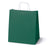 Torba Papierowa z Uchwytem Skręcanym 300x170x340mm - Ciemnozielona Biały Ciemnozielony