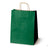 Torba Papierowa z Uchwytem Skręcanym 300x170x425mm -Ciemnozielona Brązowy
