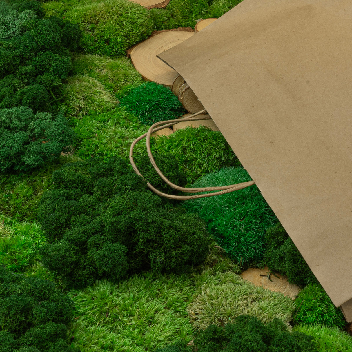 Torba papierowa z uchwytem skręcanym 400x180x390mm Brązowa