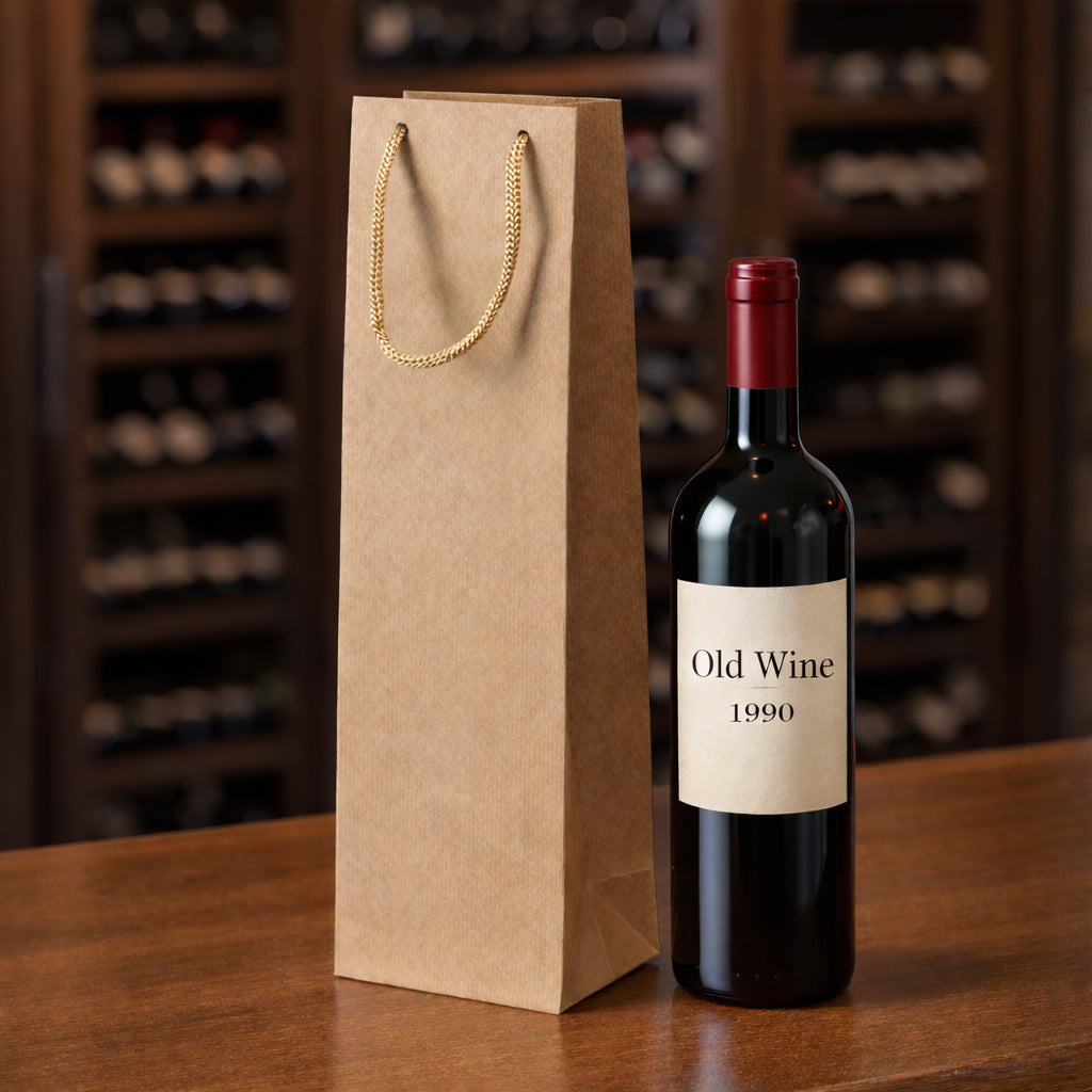 Torba Papierowa ECO Prestige 110x90x400mm Brązowa