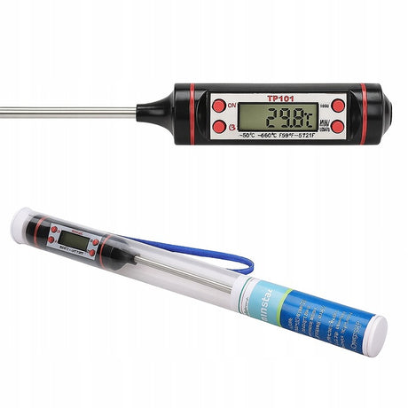 Termometr kuchenny do mięsa z sondą LCD