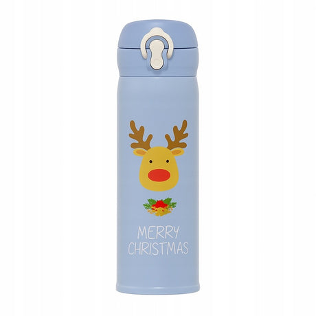 Termos niebieski Renifer 500ml