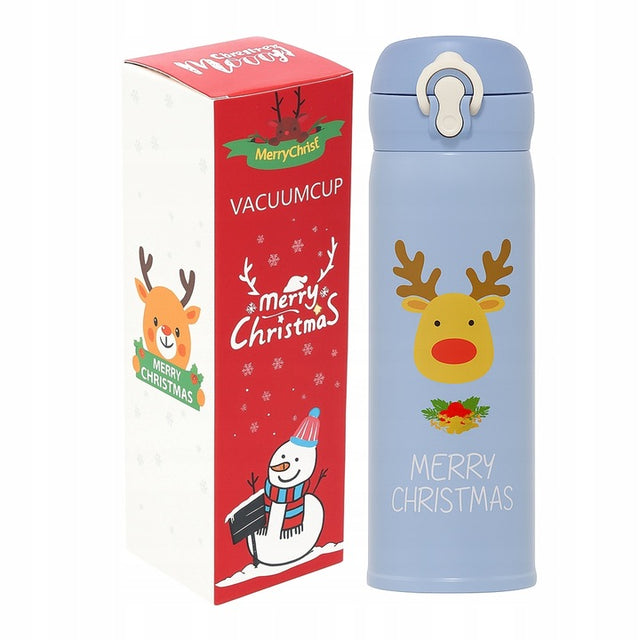 Termos niebieski Renifer 500ml