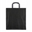 Torba Bawełniana 380x420mm Czarna Uchwyt: 35cm