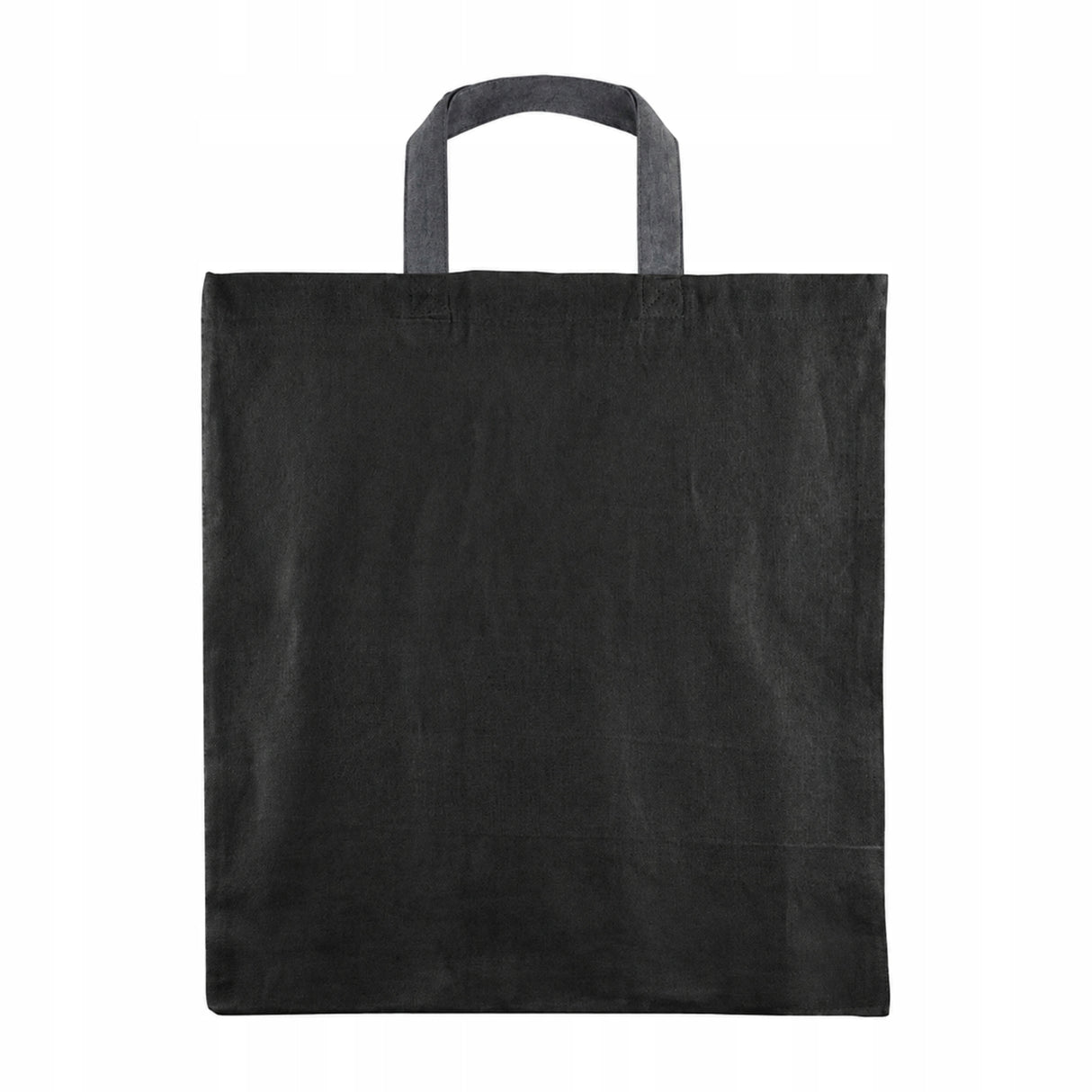 Torba Bawełniana 380x420mm Czarna Uchwyt: 35cm