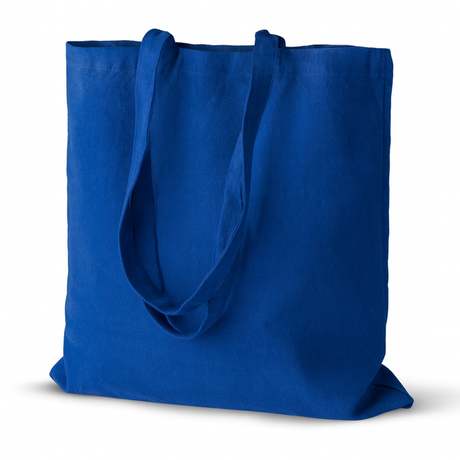 Torba bawełniana 380x420mm Chabrowa Uchwyt: 50cm