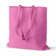 Torba bawełniana 380x420mm Ciemnoróżowa Uchwyt: 70cm
