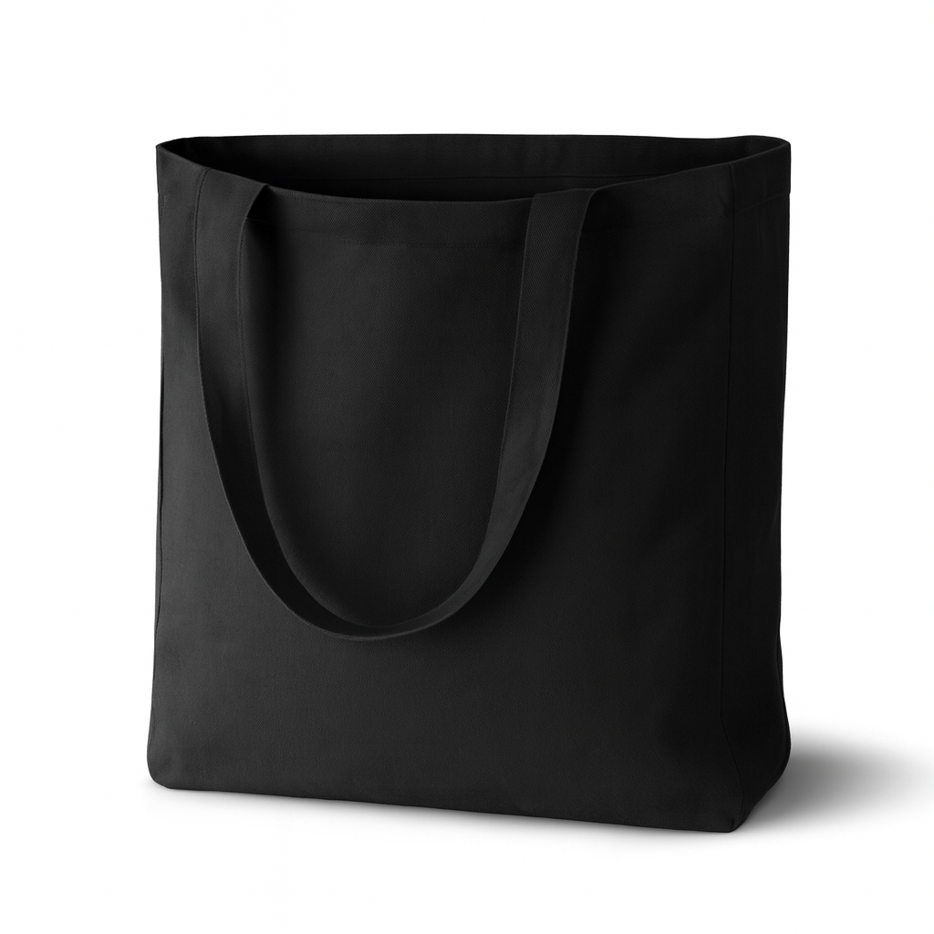 Torba bawełniana 400x80x80x400mm Czarna Uchwyt pojedynczy: 70cm