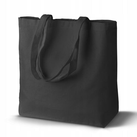 Torba bawełniana 450x100x450mm Czarna Uchwyt: 70cm