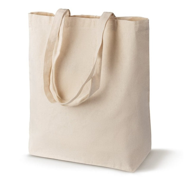Torba bawełniana 420x80x360 Ecru Uchwyt: 70cm