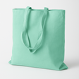 Torba bawełniana 380x420mm Miętowa Uchwyt: 70cm