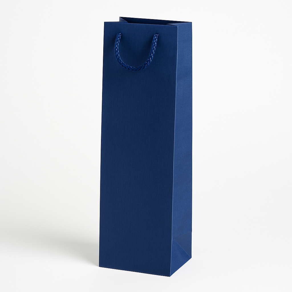 Torba papierowa ECO prestige 110x90x400mm Granatowa