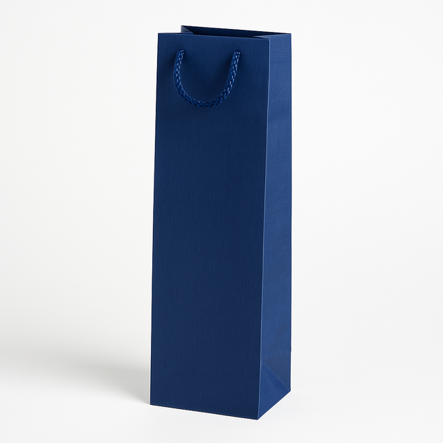 Torba papierowa ECO prestige 110x90x400mm Granatowa