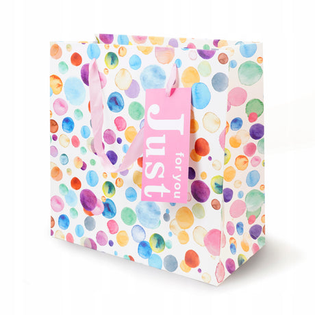 Torba laminowana z kropkami