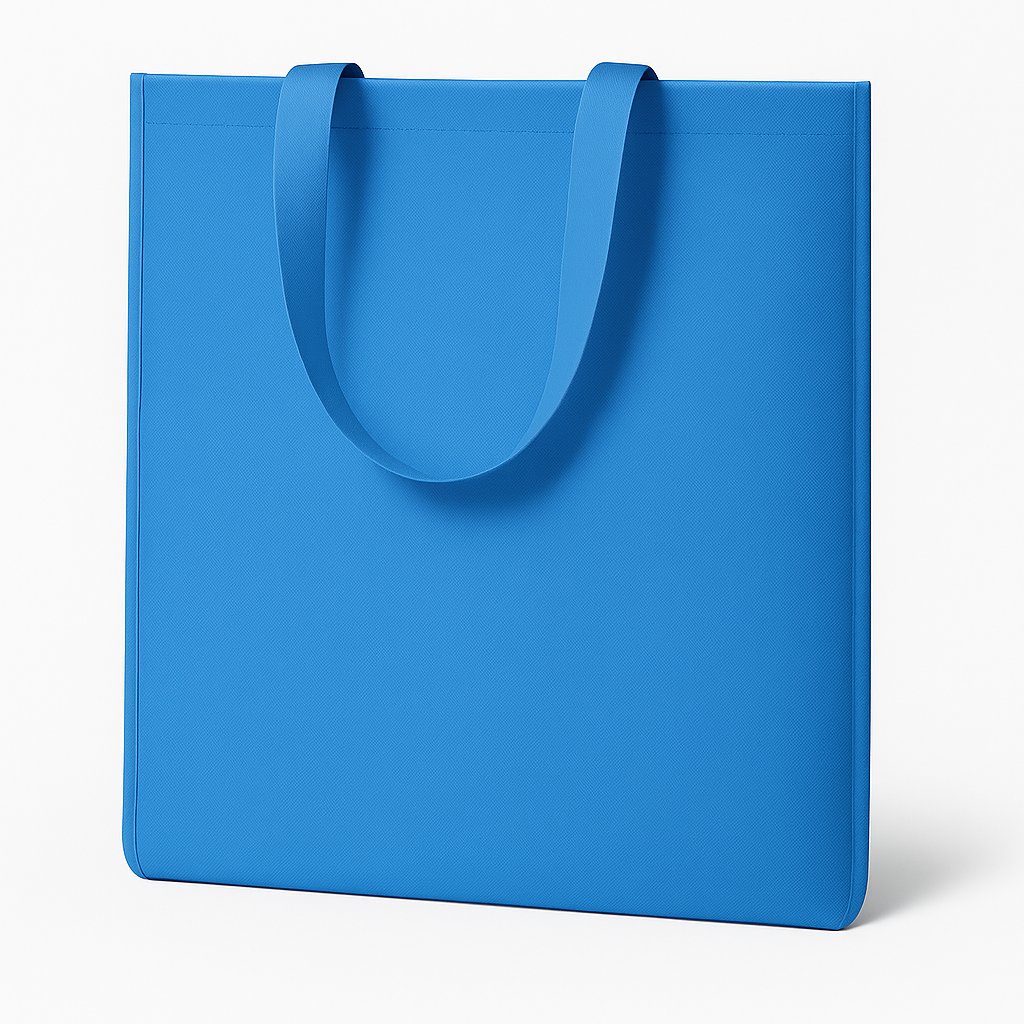 Torba polipropylenowa Niebieska 360x420mm Uchwyt: 38cm