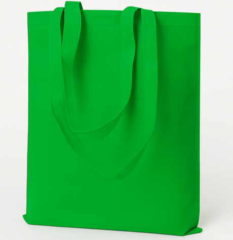 Torba polipropylenowa Zielona 360x420mm Uchwyt: 70cm