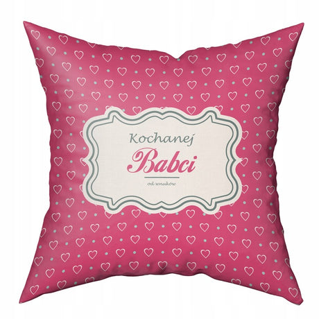 Poduszka na Dzień Babci - Kochanej Babci Prezent na Dzień Babci