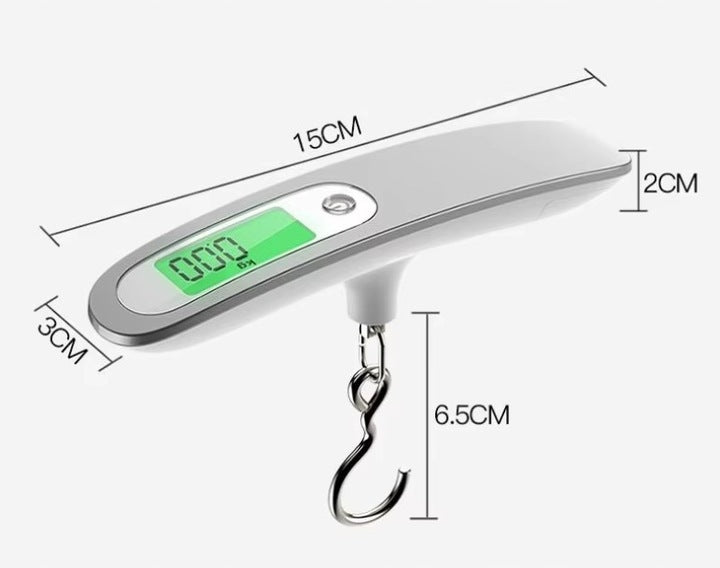Waga elektroniczna podróżna LCD do 50 kg