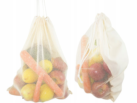 Worek z siatki bawełnianej 300x450mm Ecru