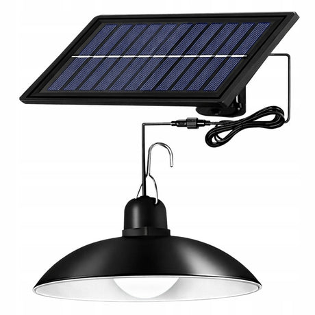 Wisząca lampa solarna LED ogrodowa