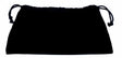 Worek bawełniany 250x100mm Czarny