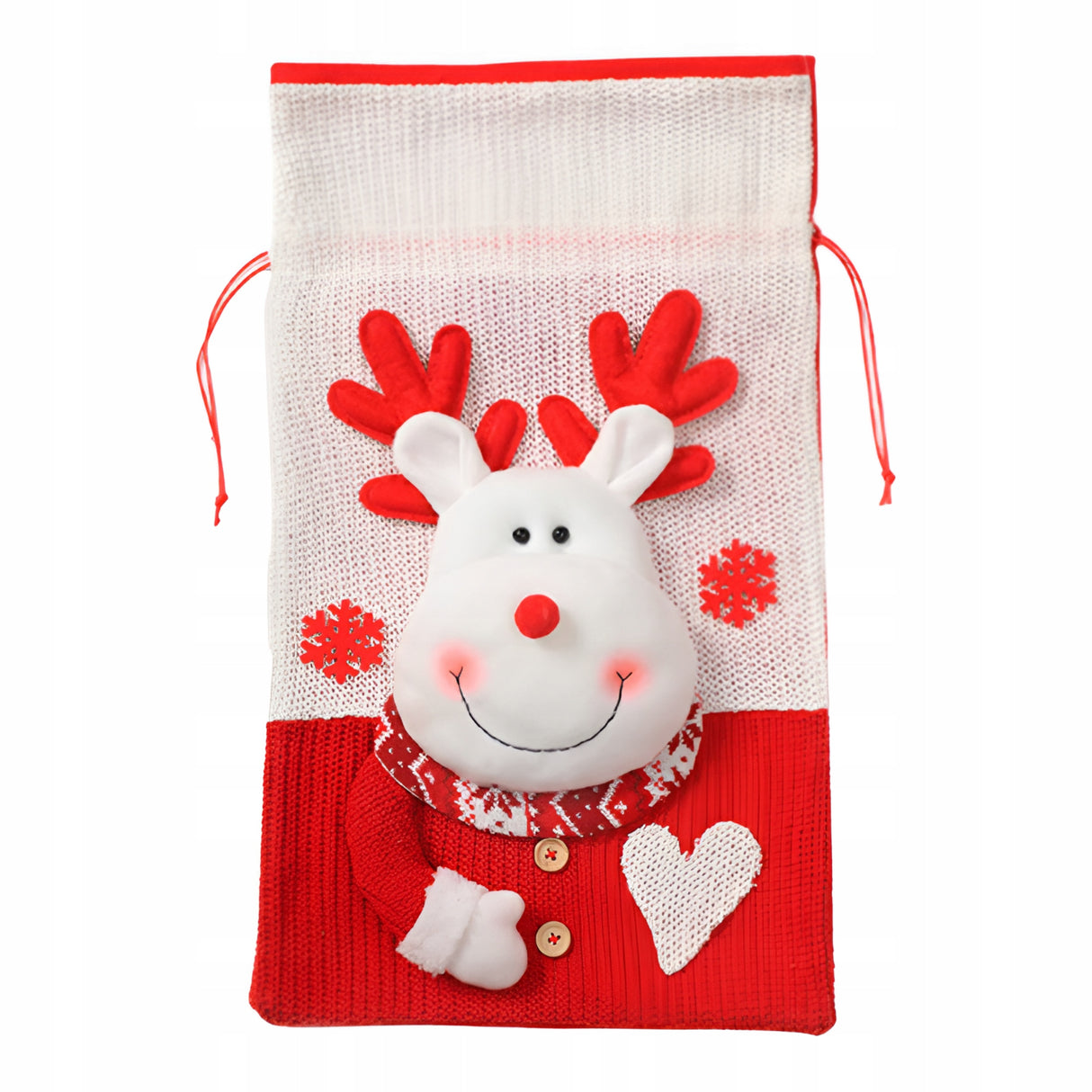 Worek świąteczny z reniferem