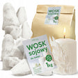 Wosk sojowy naturalny do świec 1kg