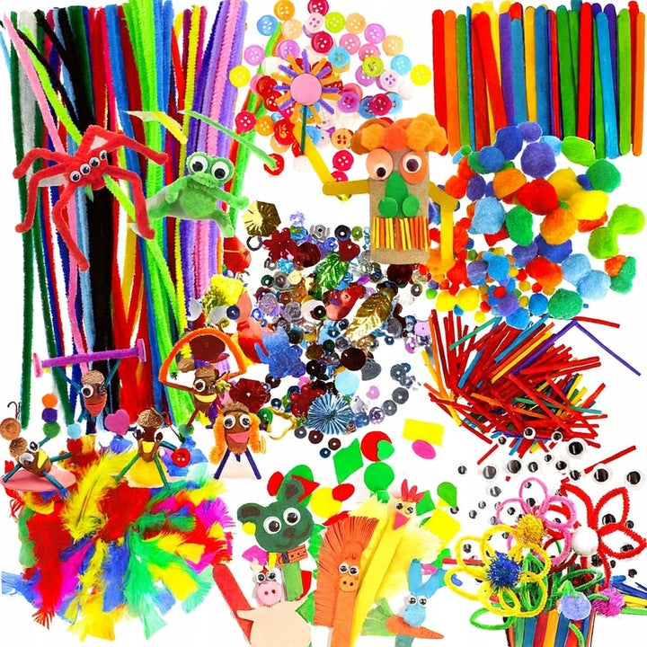 Zestaw do prac plastycznych dla dzieci DIY