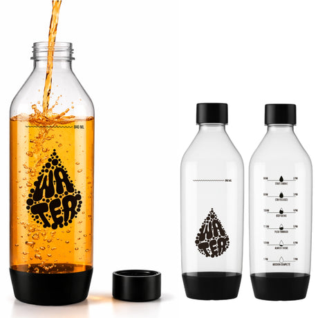 Zestaw motywujących butelek do Saturatora 1L